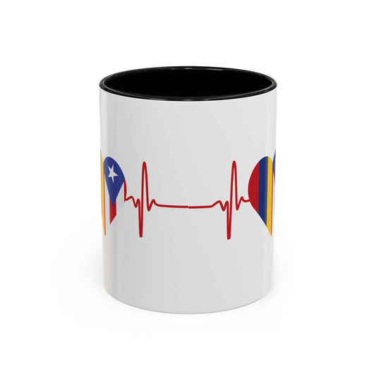 Colombia and Puerto Rico Mug, 11oz
