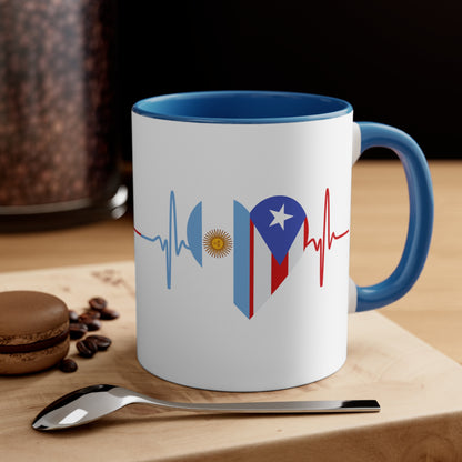 Argentina and Puerto Rico Mug, 11oz