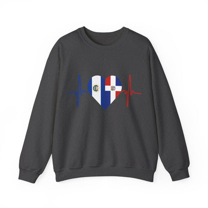 El Salvador and Dominican Republic I El Salvador y República Dominicana Crewneck Sweatshirt