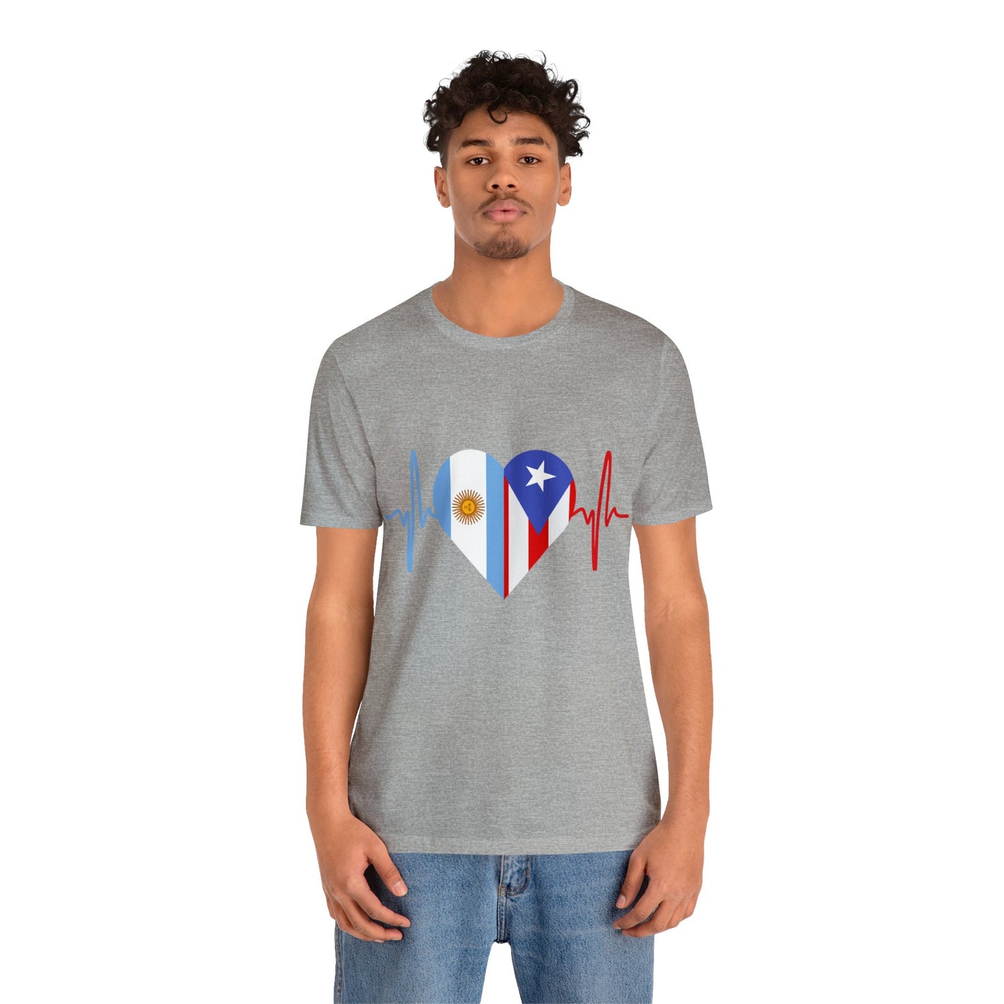 Argentina and Puerto Rico Short Sleeve Tee