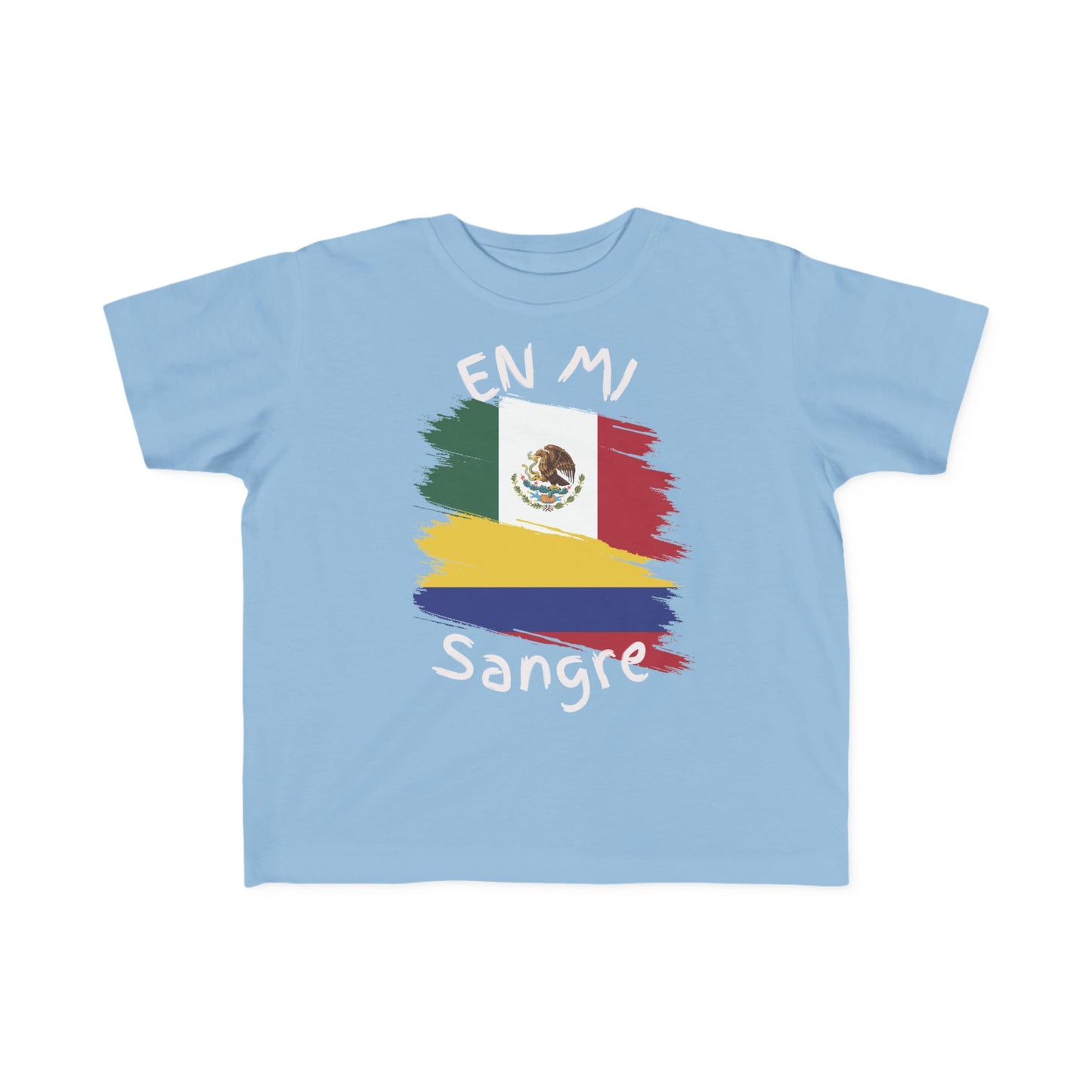 Mexico & Colombia Toddler's Tee I Camiseta manga corta para Toddler Mexico y Colombia