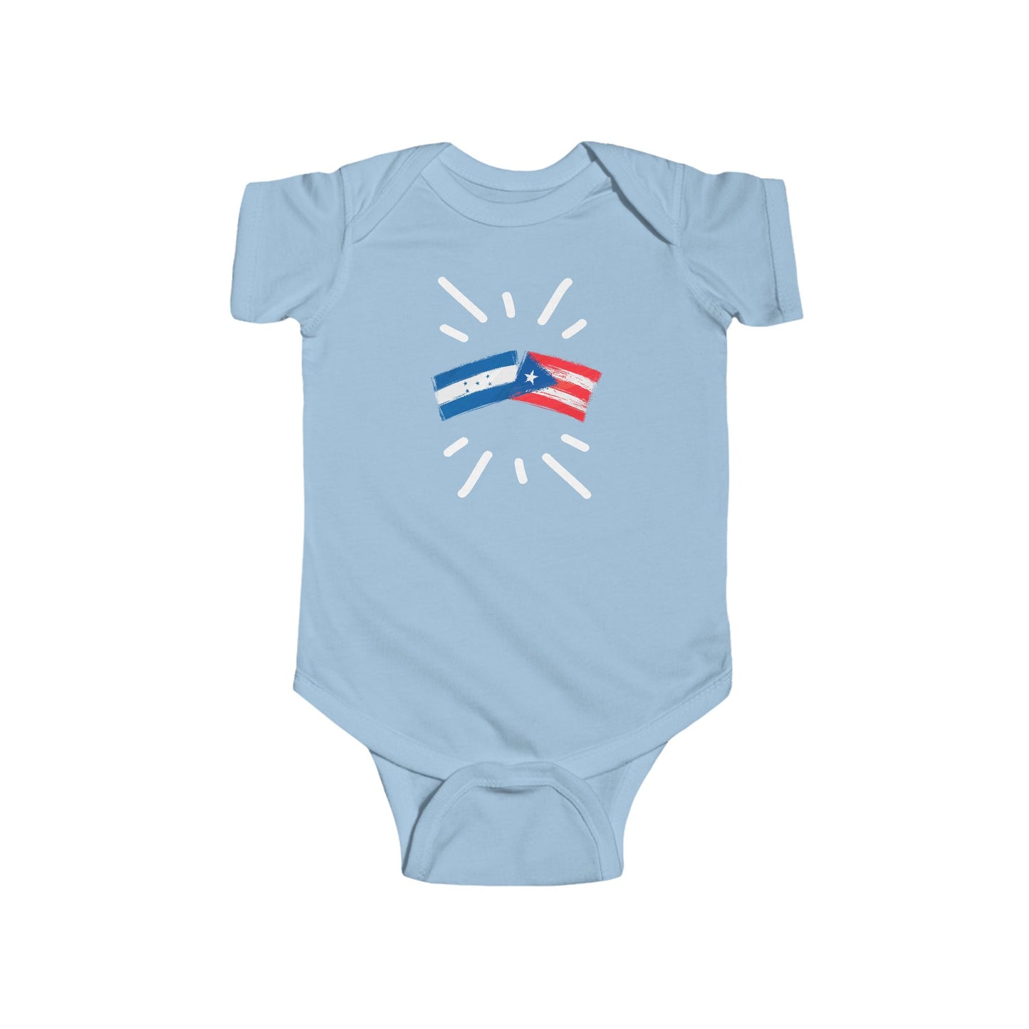 Infant Honduras and Puerto Rico Bodysuit