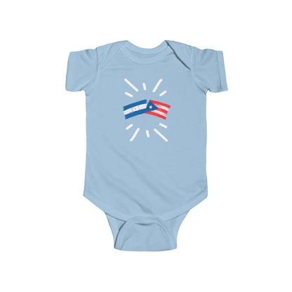 Infant Honduras and Puerto Rico Bodysuit