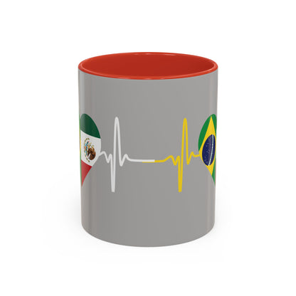 Mexico & Brazil Mug, 11oz