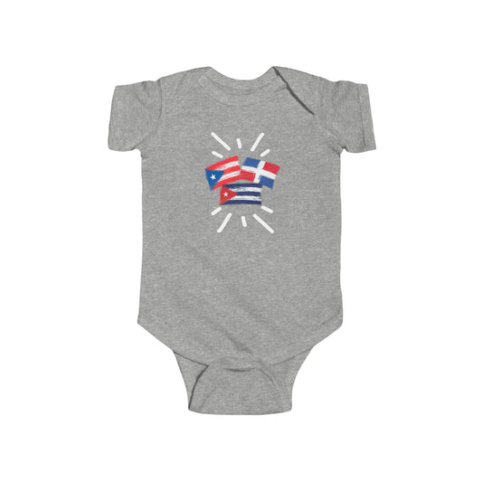 Infant Dominican Republic, Puerto Rico and More Bodysuit