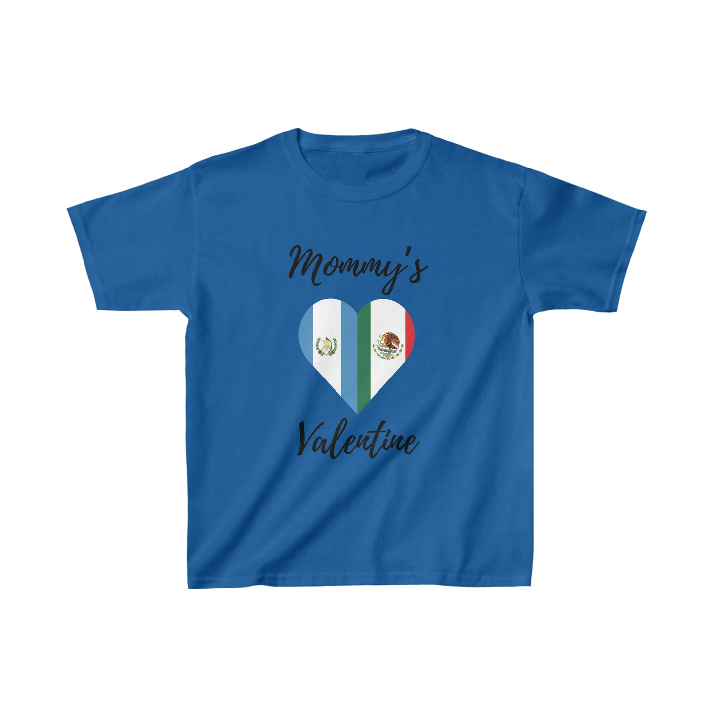 Kid's Mommy's Valentine Guatemala and Mexico I Camiseta para Niños Guatemala y México