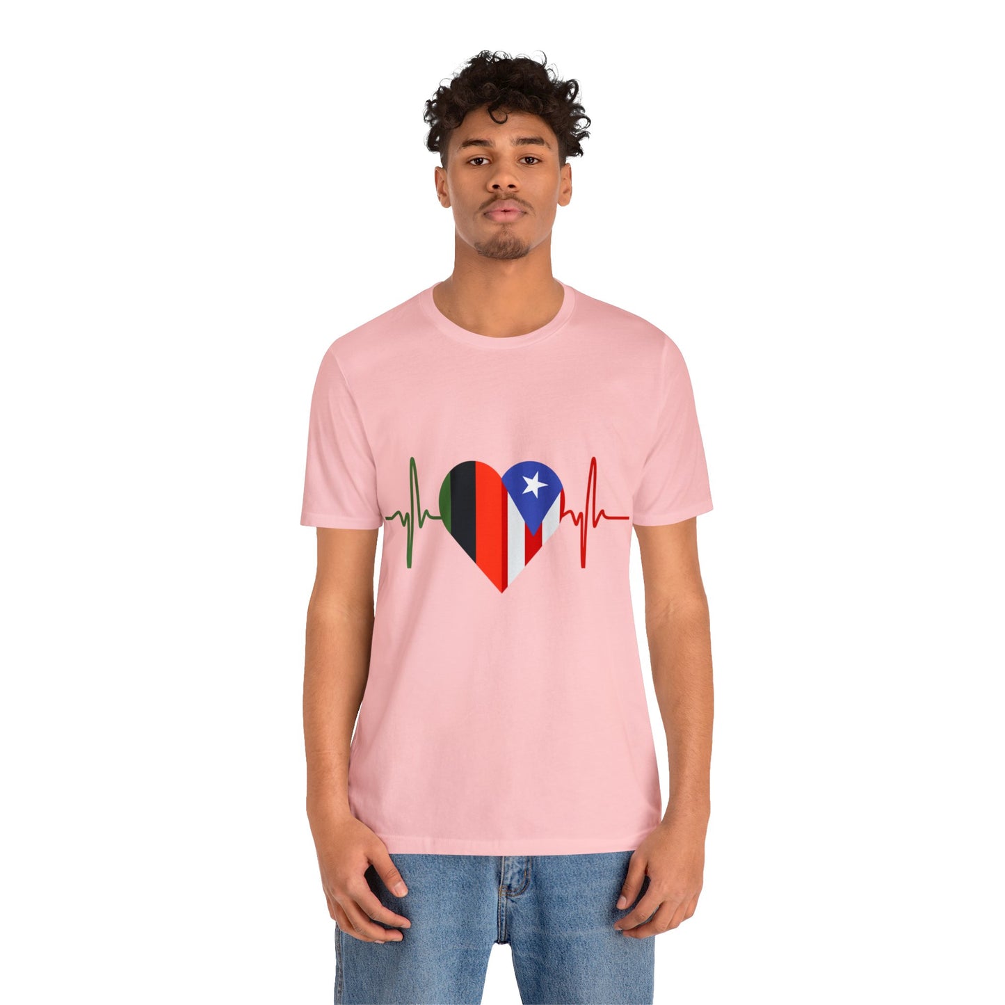 African American and Puerto Rican Short Sleeve Tee