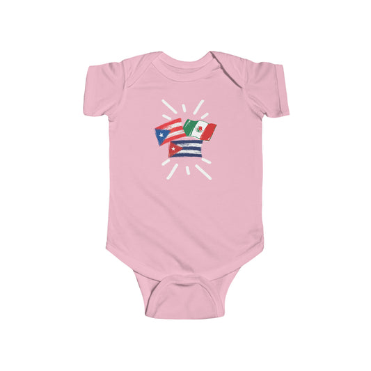 Infant Cuba, PuertoRico, Mexico Bodysuit