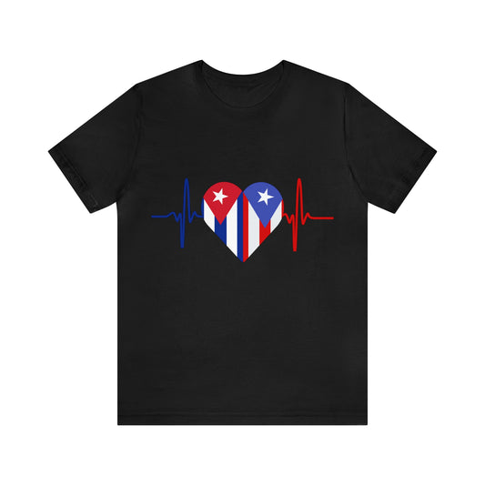 Puerto Rico and Cuba Short Sleeve Tee