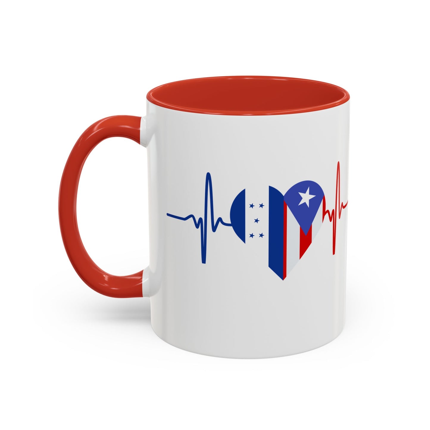 Honduras and Puerto Rico Mug, 11oz