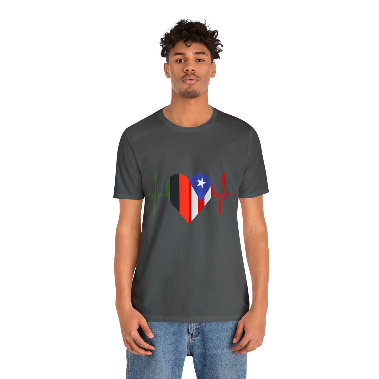 African American and Puerto Rican Short Sleeve Tee