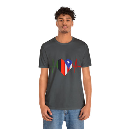 African American and Puerto Rican Short Sleeve Tee