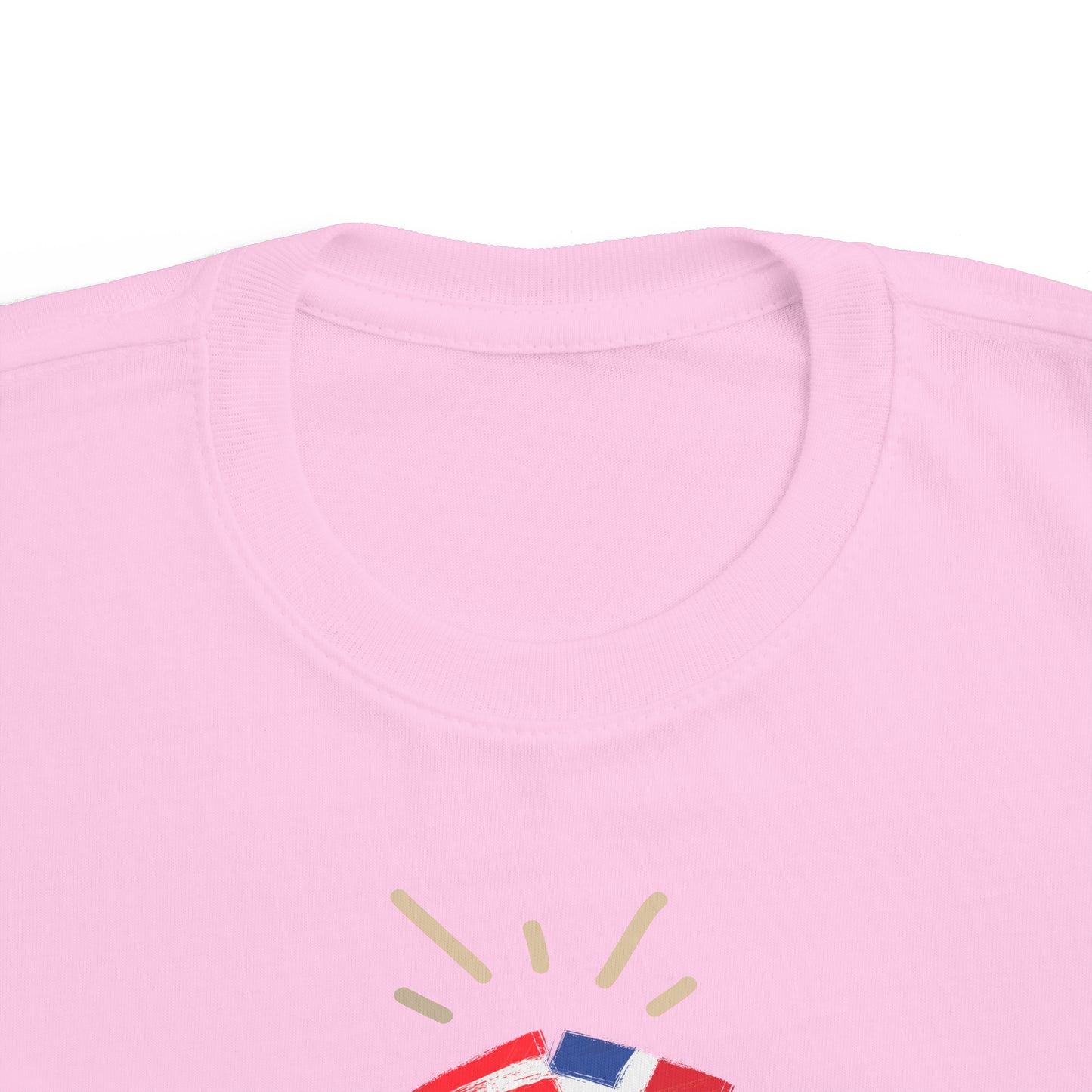 Dominican Republic, Puerto Rico, Ecuador Toddler Tee I Camiseta para Toddler Puerto Rico, República Dominicana y Ecuador