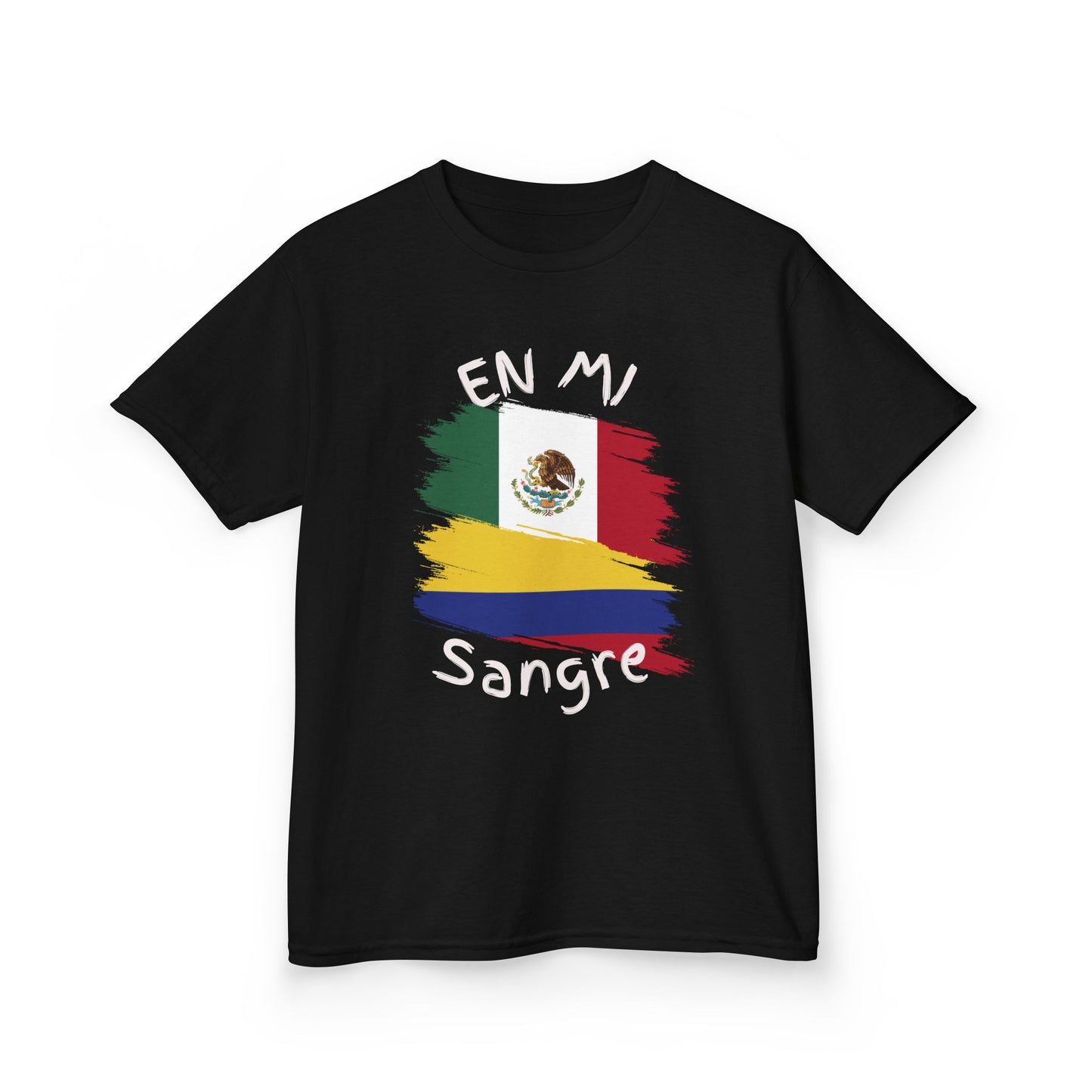 Mexico & Colombia Kids Tee I Camiseta para Niños Mexico y Colombia