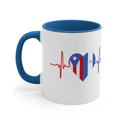 Nicaragua and Puerto Rico Mug, 11oz