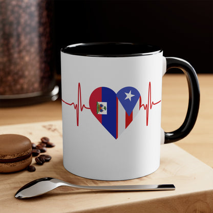 Haiti and Puerto Rico Mug, 11oz